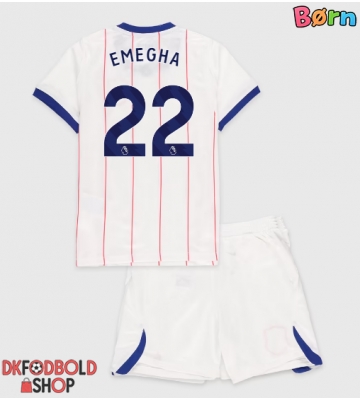Chelsea Emmanuel Emegha #22 Tredje trøje Børn 2026-27 Kort ærmer (+ korte bukser)
